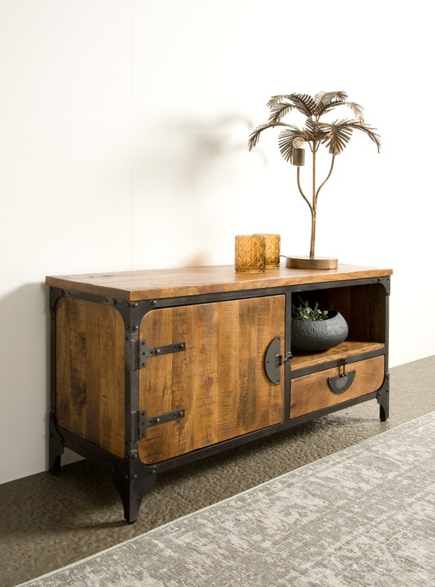 Basto TV meubel Klein Bruin 120cm – A-meubel